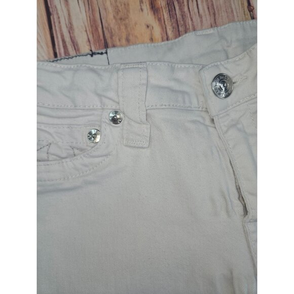 True Religion World Tour Womens White Skinny Jeans 28x28 - Picture 9 of 11